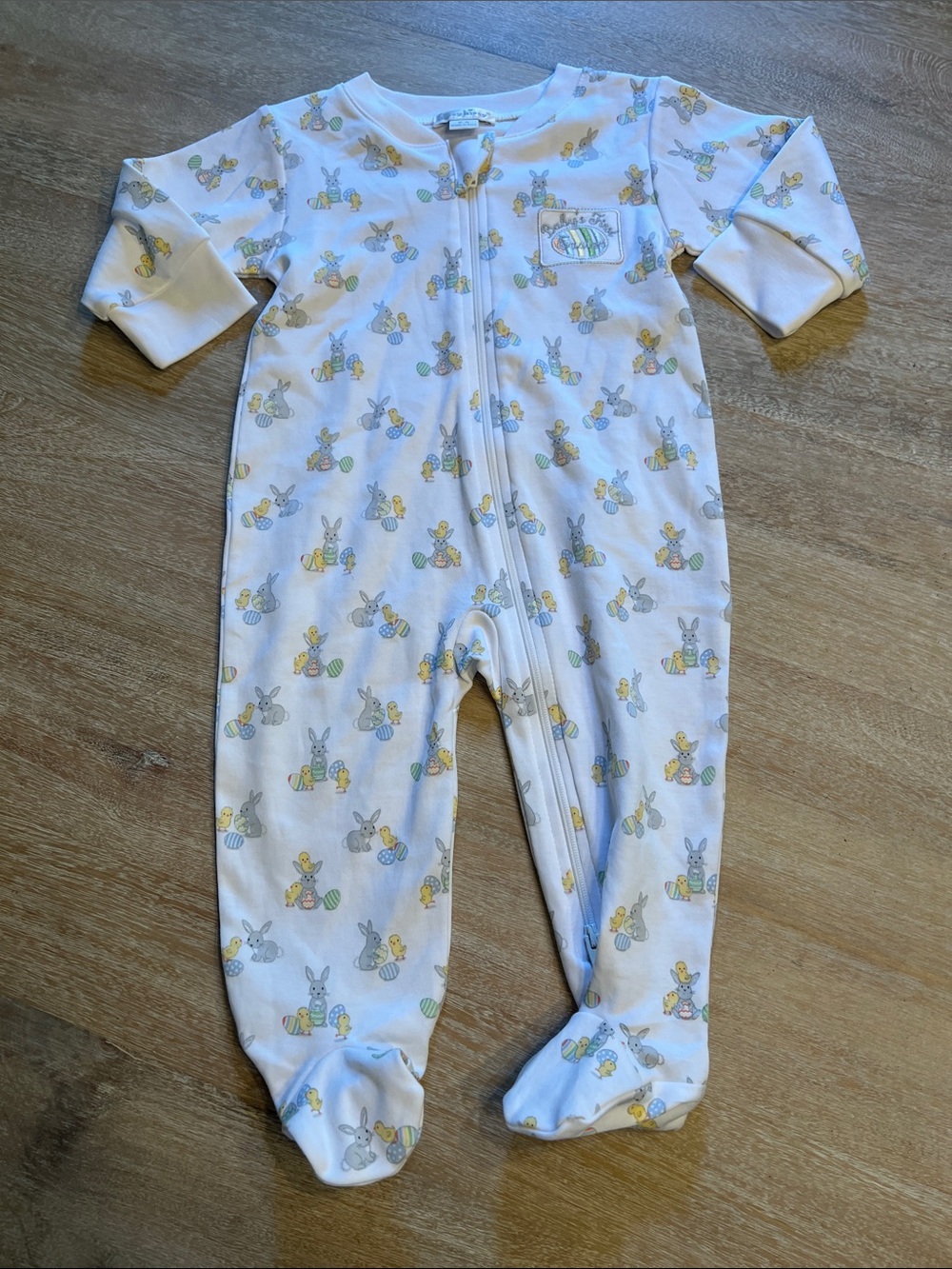kissy Kissy 6/9 Pima Easter pajamas NWOT unisex